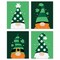 Big Dot of Happiness Irish Gnomes - Unframed St. Patrick's Day Linen Paper Wall Art - Set of 4 - Artisms - 8 x 10 inches
